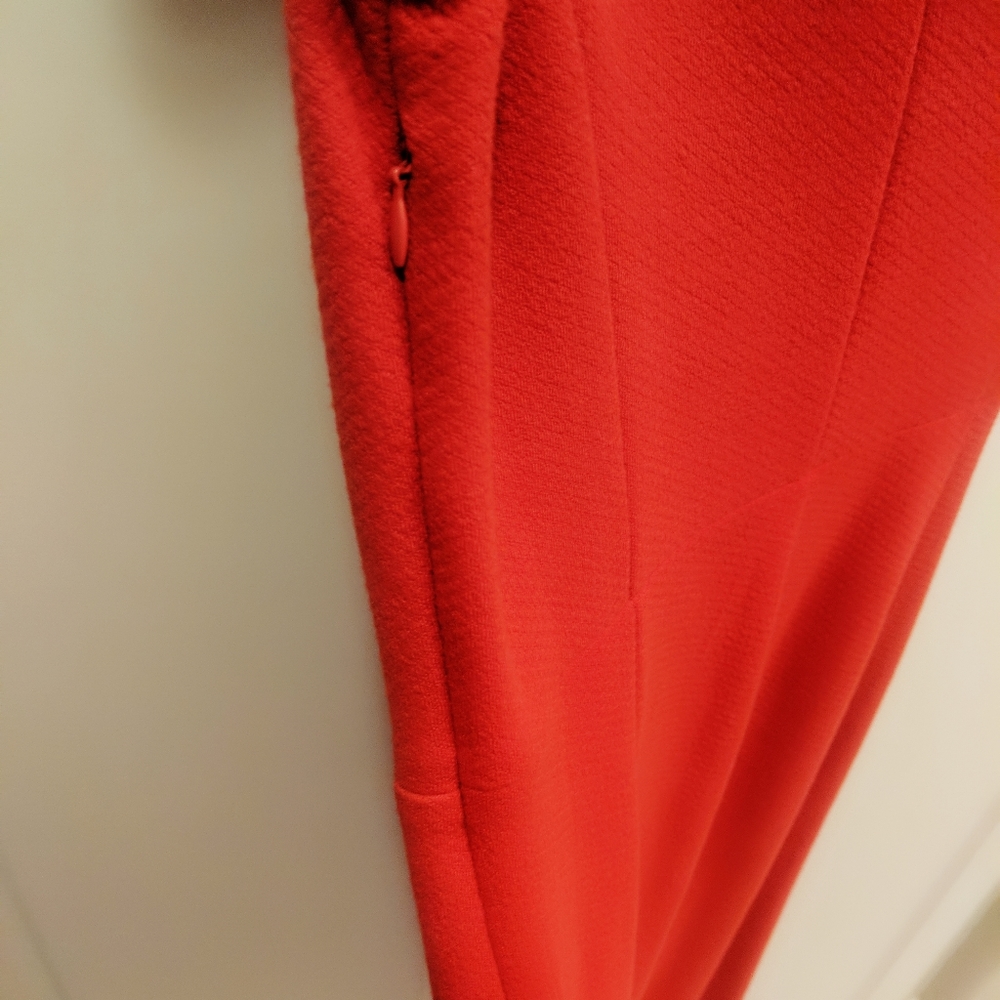 Cocktail/Holiday/Jackie O Red Dress - Picture 2 of 3